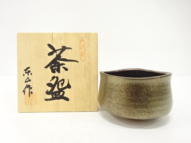 東山造　窯変　茶碗